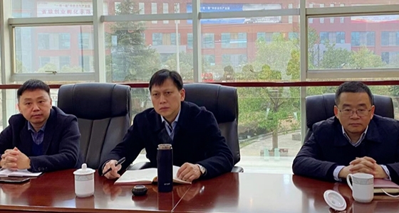 陈铭到人生就是博集团开展“助企开门红”活动